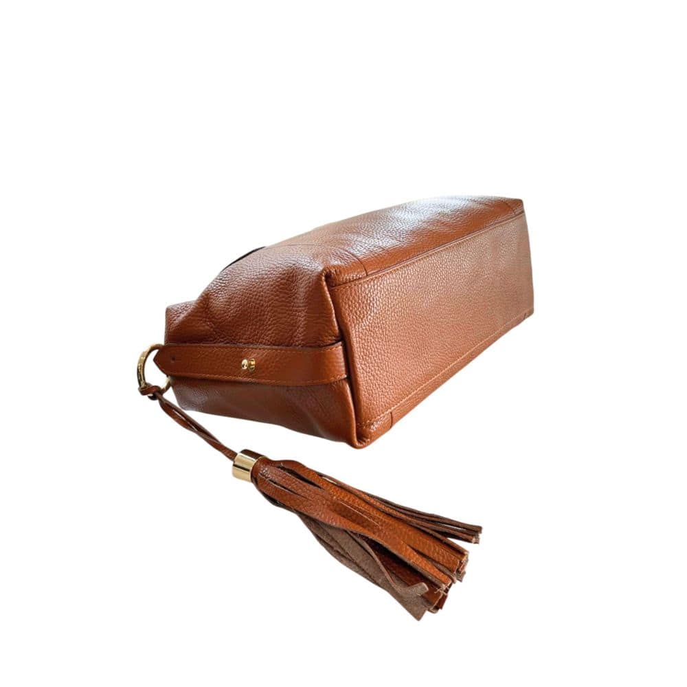 Baldinini Trend Brown Cowhide Shoulder Bag - Image 4