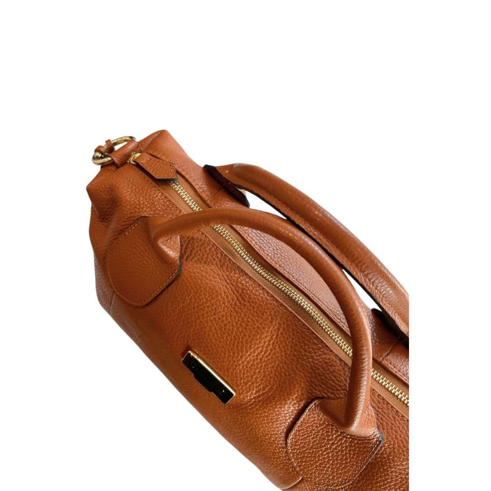Baldinini Trend Brown Cowhide Shoulder Bag - Image 6