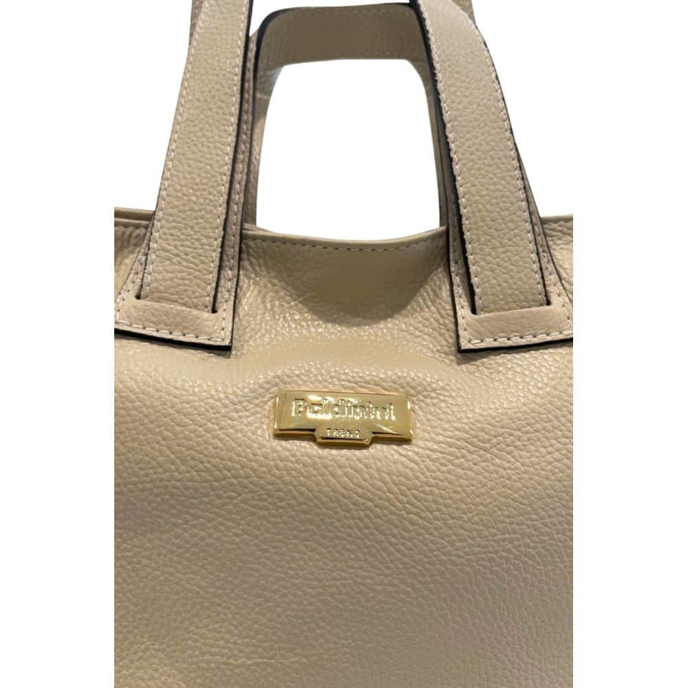 Baldinini Trend Beige Cowhide Clutch Bag - Image 5