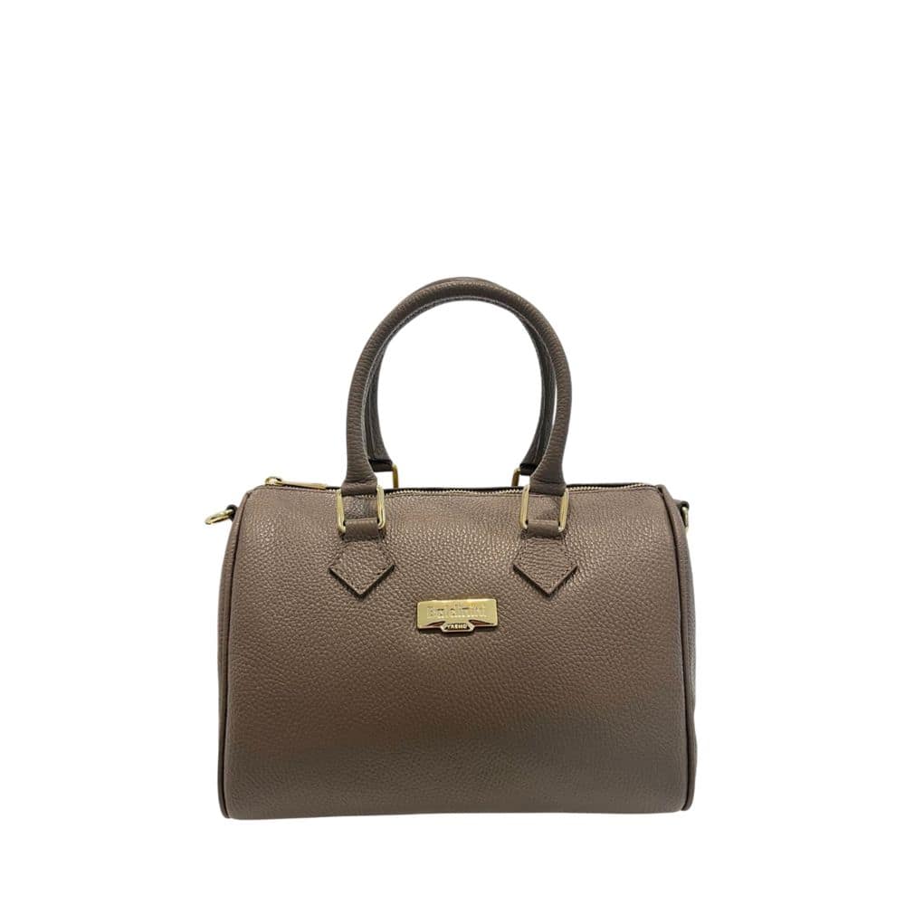 Baldinini Trend Brown Cowhide Shoulder Bag