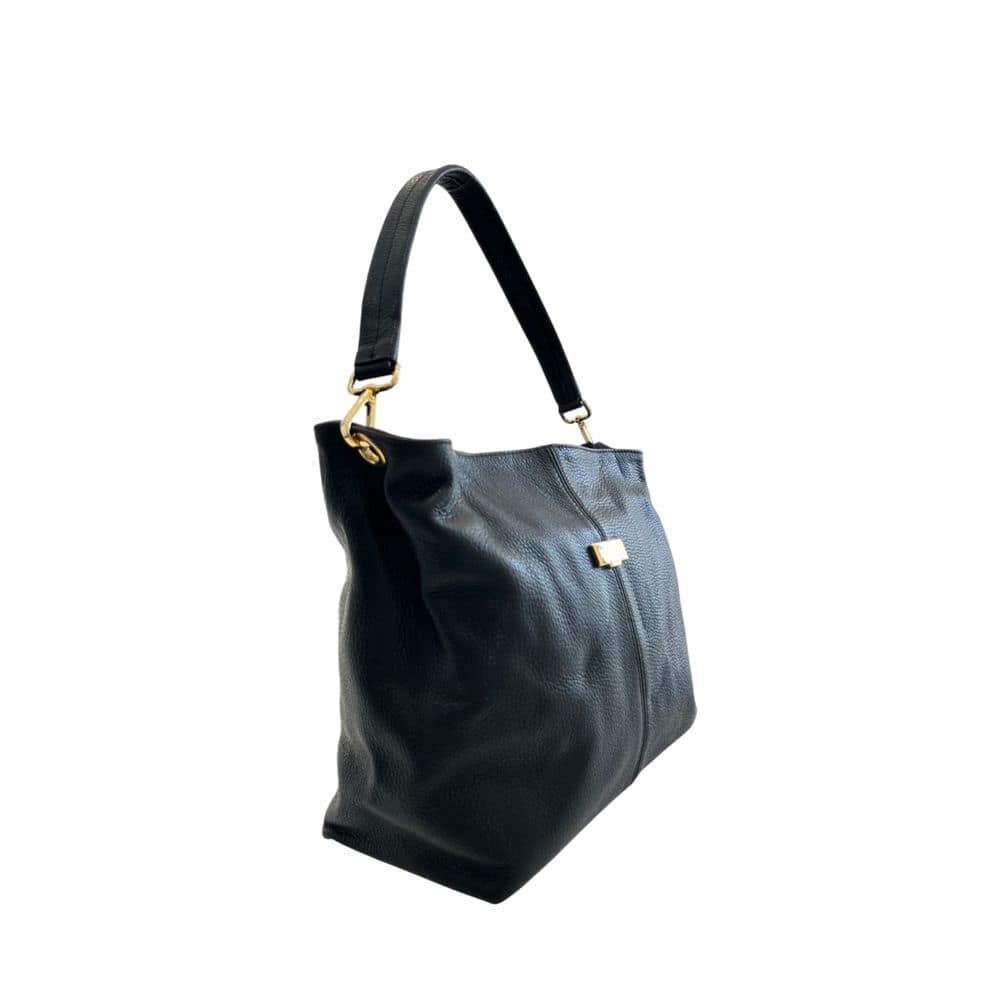 Baldinini Trend Black Cowhide Clutch Bag - Image 2