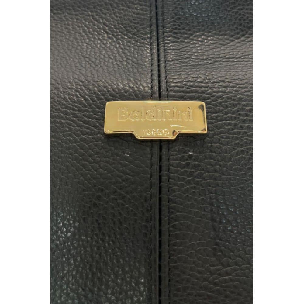 Baldinini Trend Black Cowhide Clutch Bag - Image 5