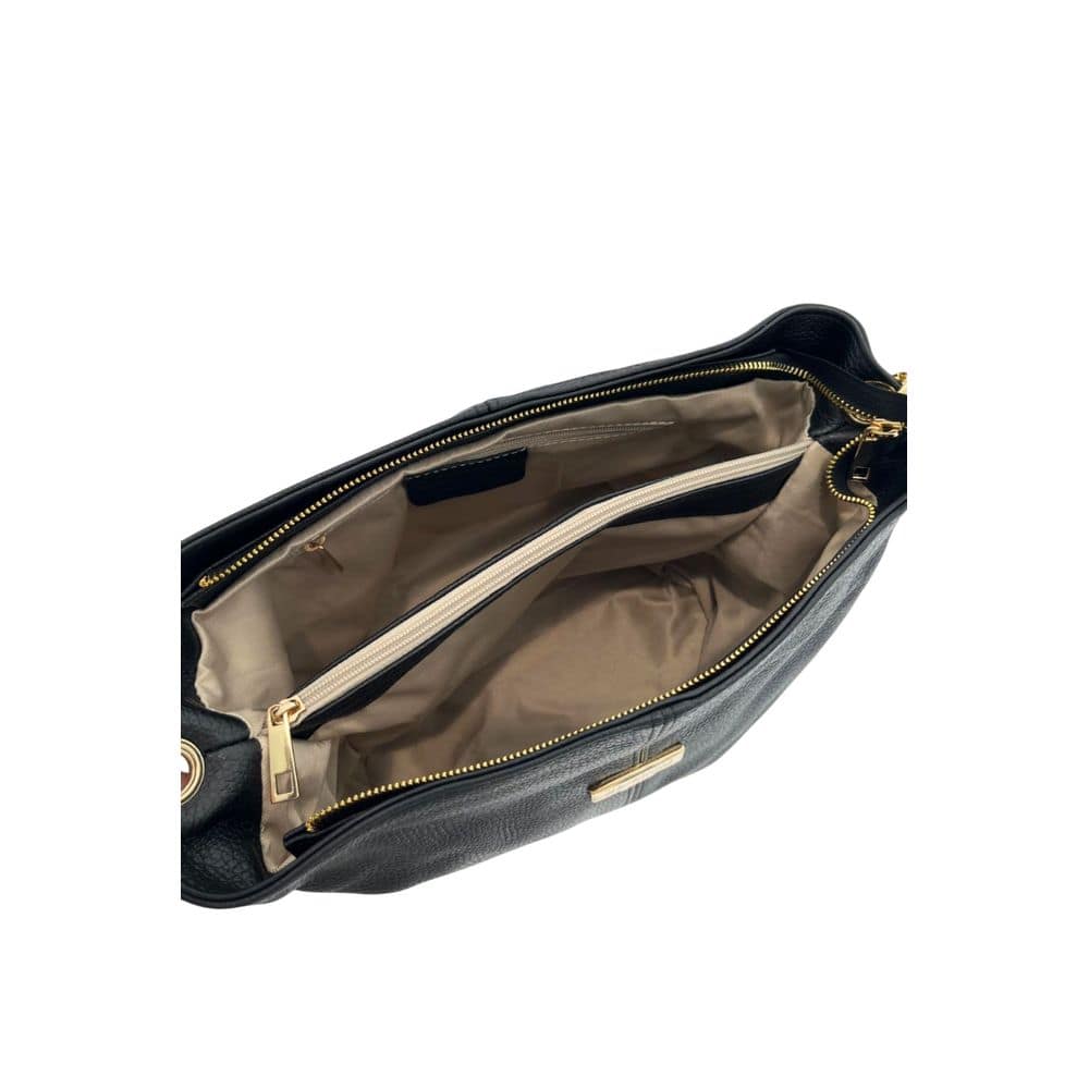 Baldinini Trend Black Cowhide Clutch Bag - Image 6