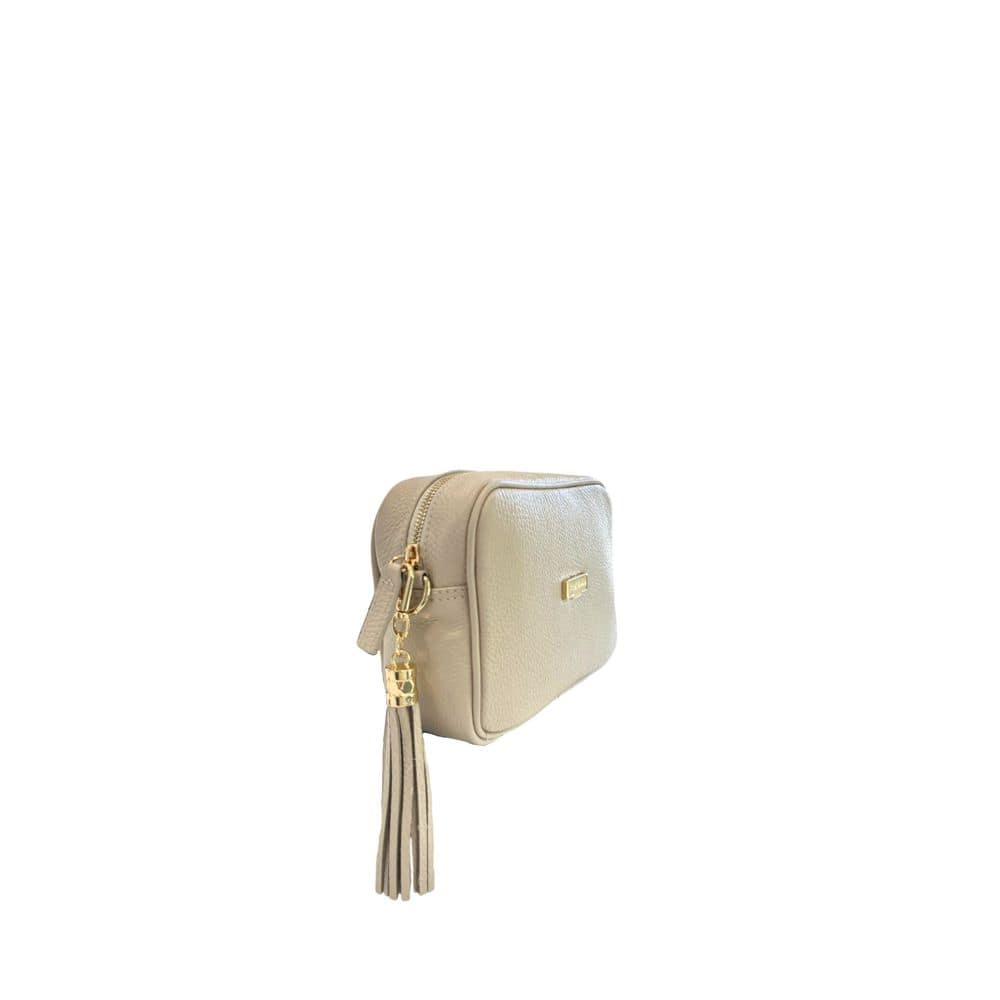 Baldinini Trend Beige Cowhide Crossbody Bag - Image 2