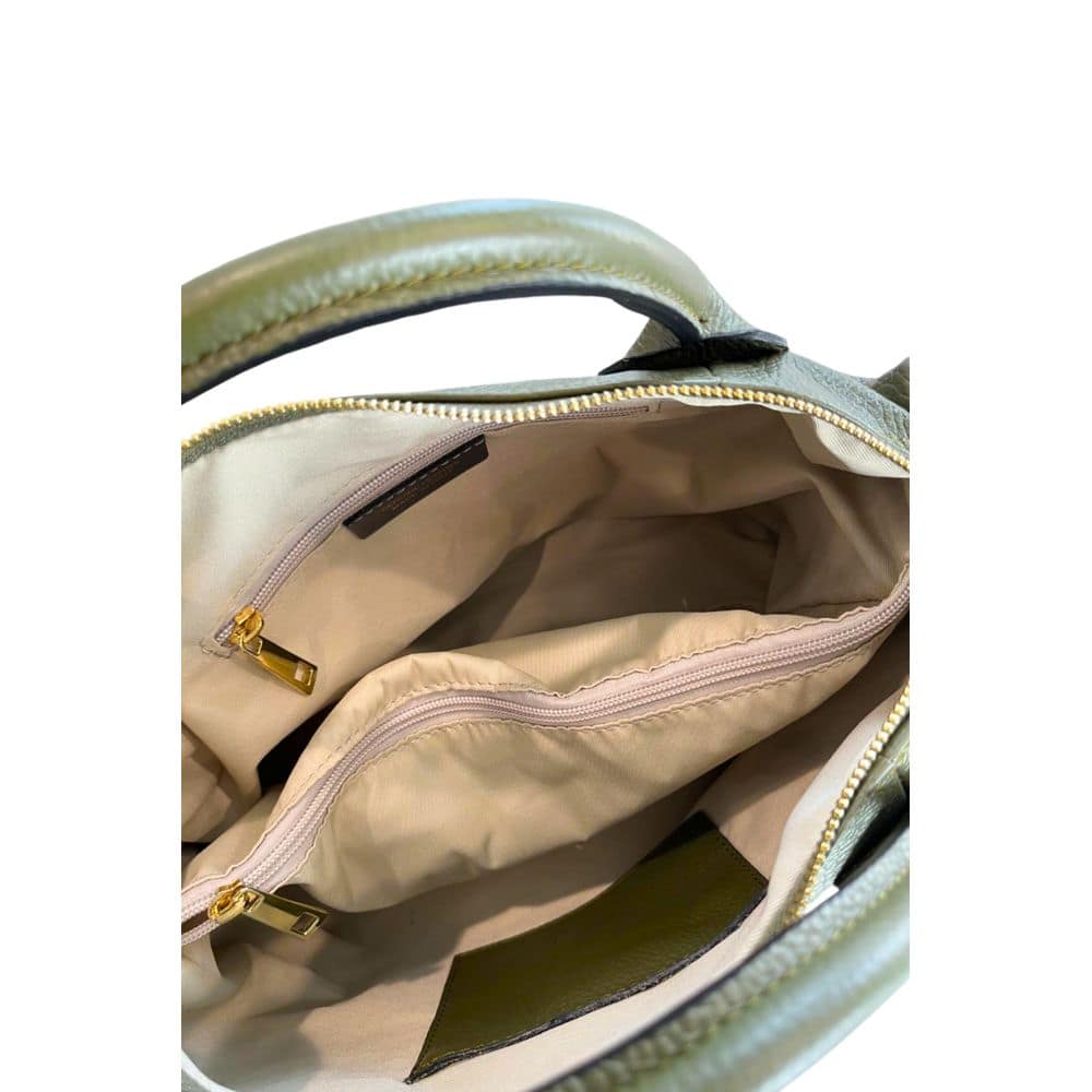 Baldinini Trend Bicolor Cowhide Shoulder Bag - Image 7