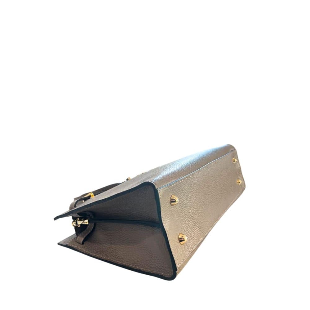 Baldinini Trend Brown Cowhide Shoulder Bag - Image 4