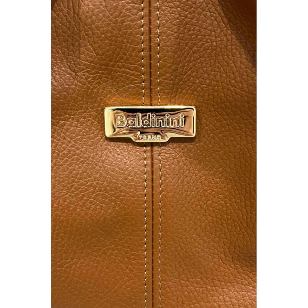 Baldinini Trend Brown Cowhide Shoulder Bag - Image 5