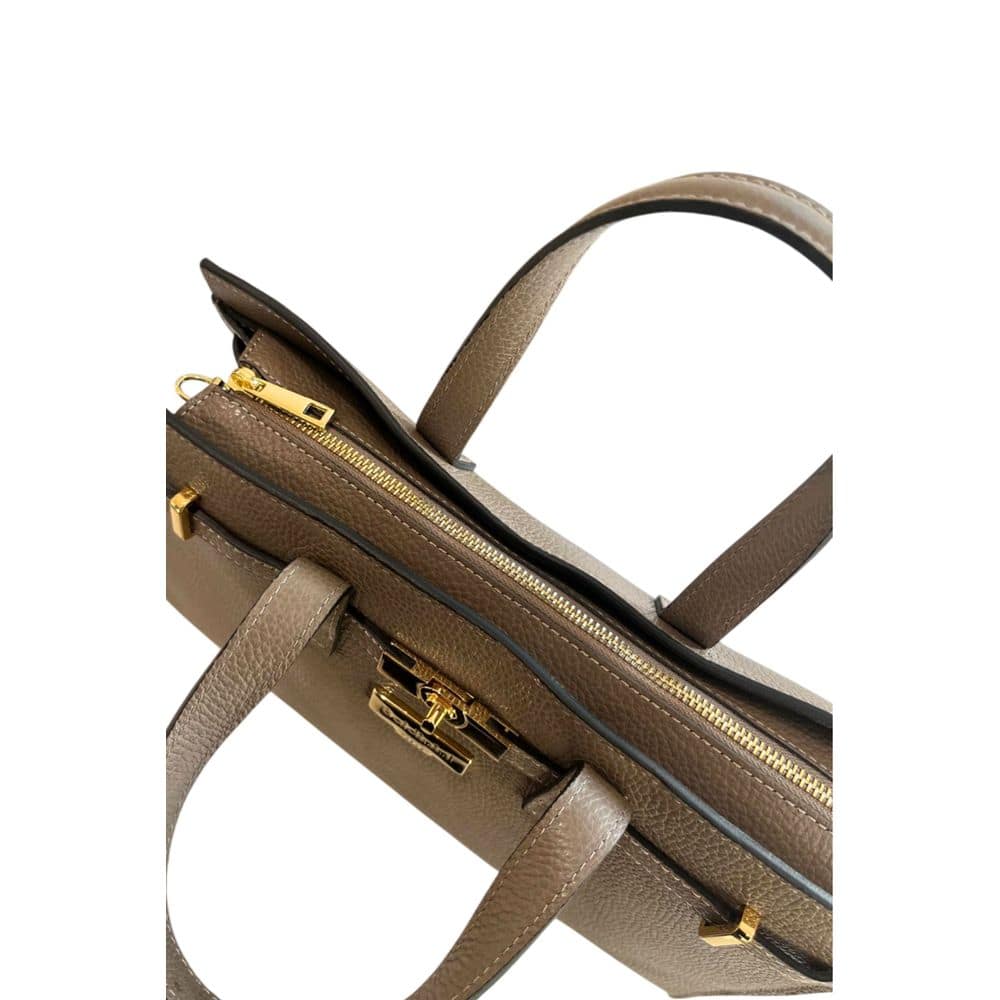 Baldinini Trend Brown Cowhide Shoulder Bag - Image 6