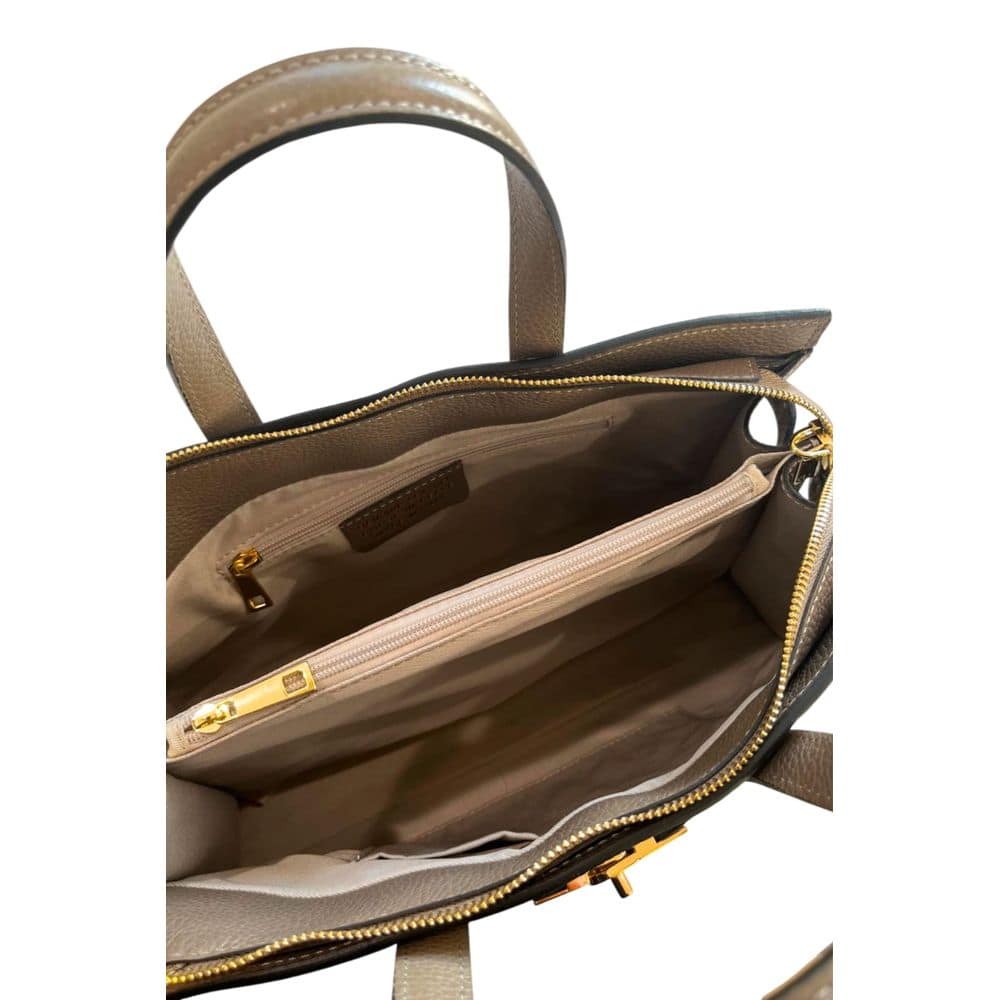 Baldinini Trend Brown Cowhide Shoulder Bag - Image 7