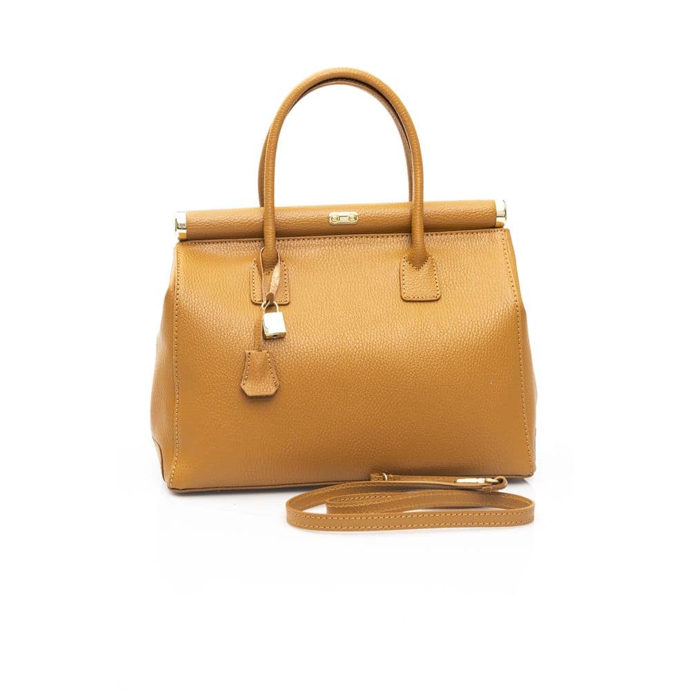 Baldinini Trend Brown Cowhide Clutch Bag - Image 3