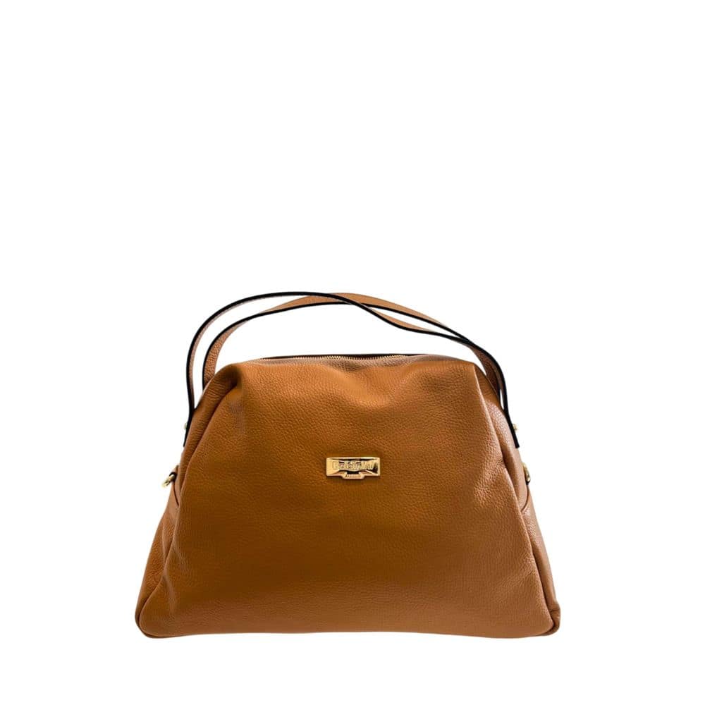 Baldinini Trend Brown Cowhide Clutch Bag - Image 6