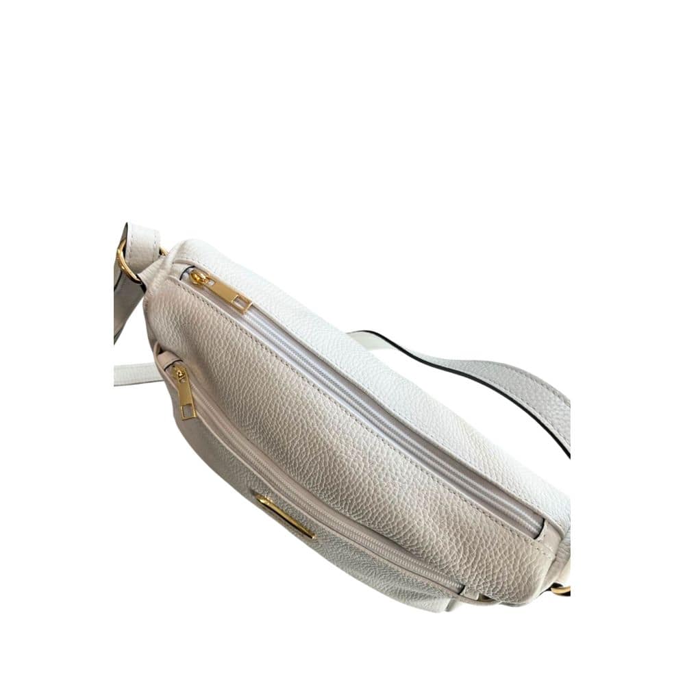 Baldinini Trend White Cowhide Crossbody Bag - Image 6