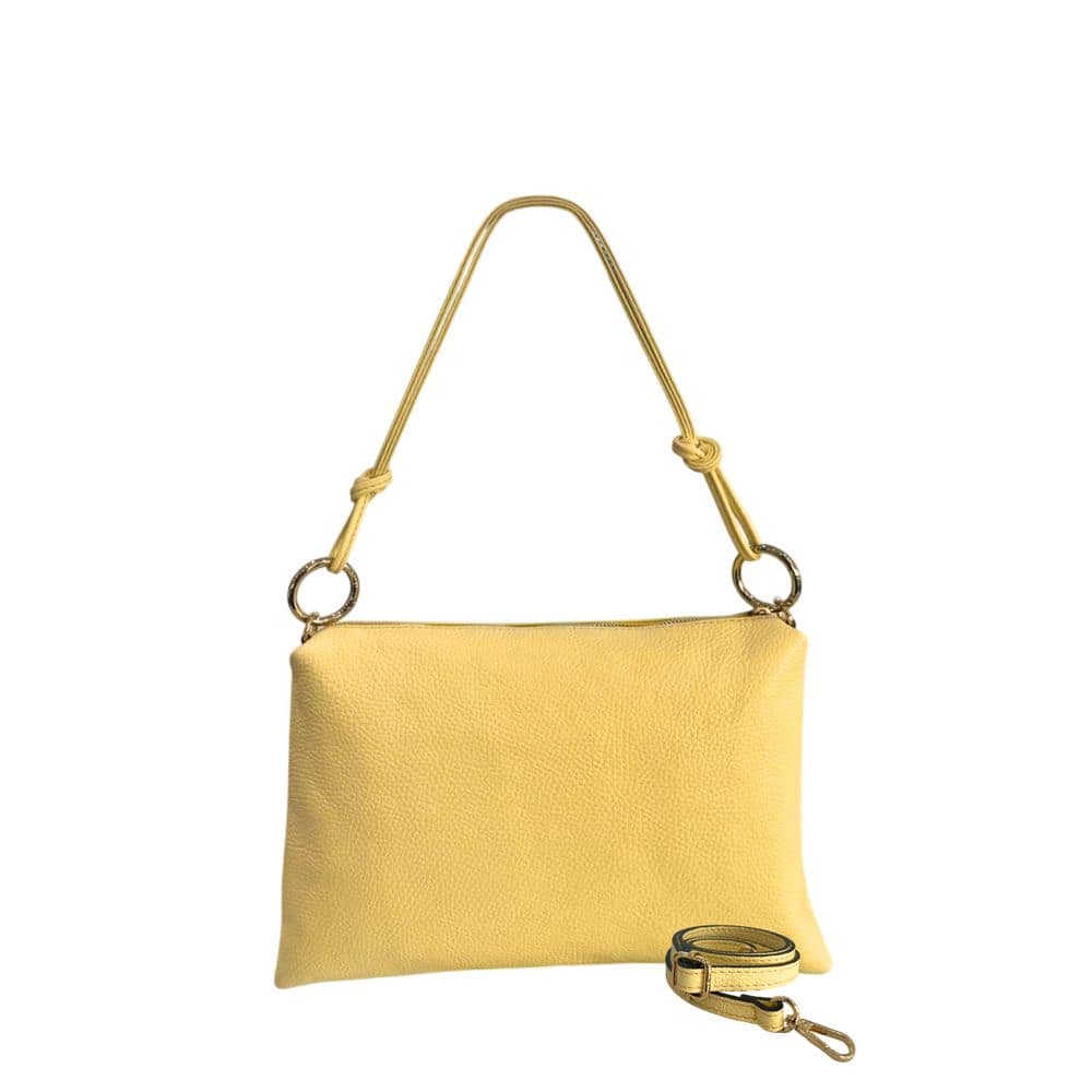 Baldinini Trend Bicolor Cowhide Clutch Bag - Image 3