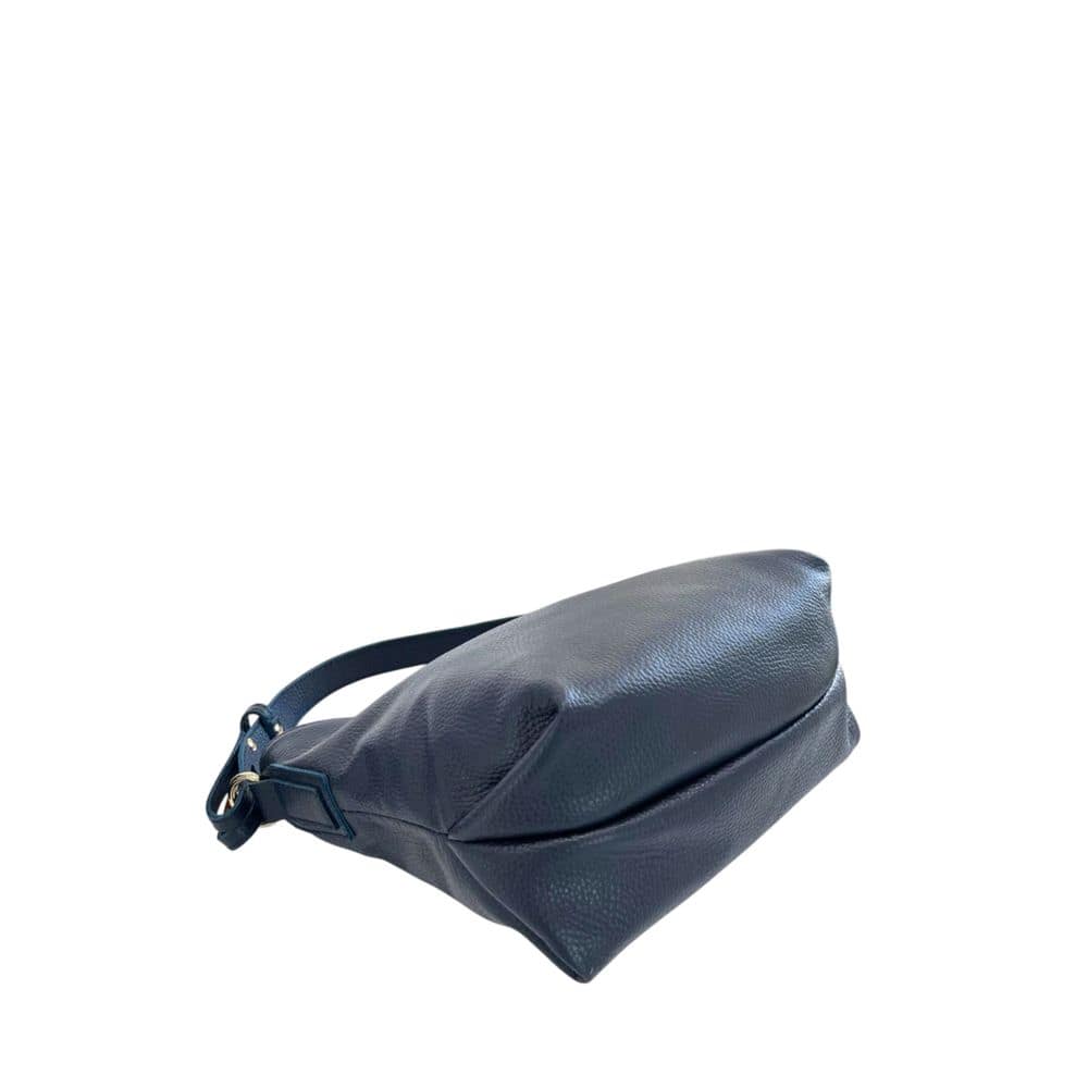 Baldinini Trend Blue Cowhide Clutch Bag - Image 4