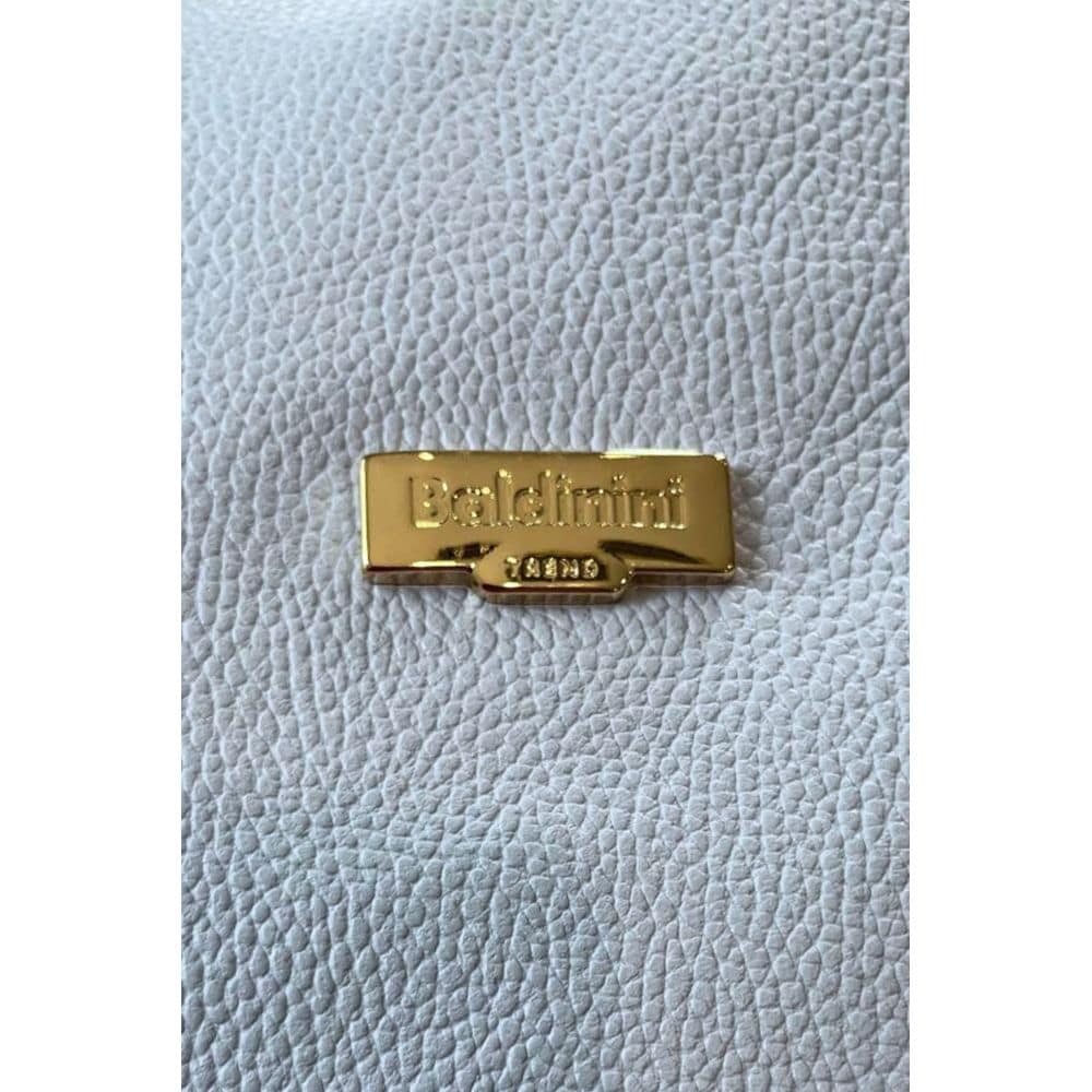 Baldinini Trend Blue Cowhide Clutch Bag - Image 5