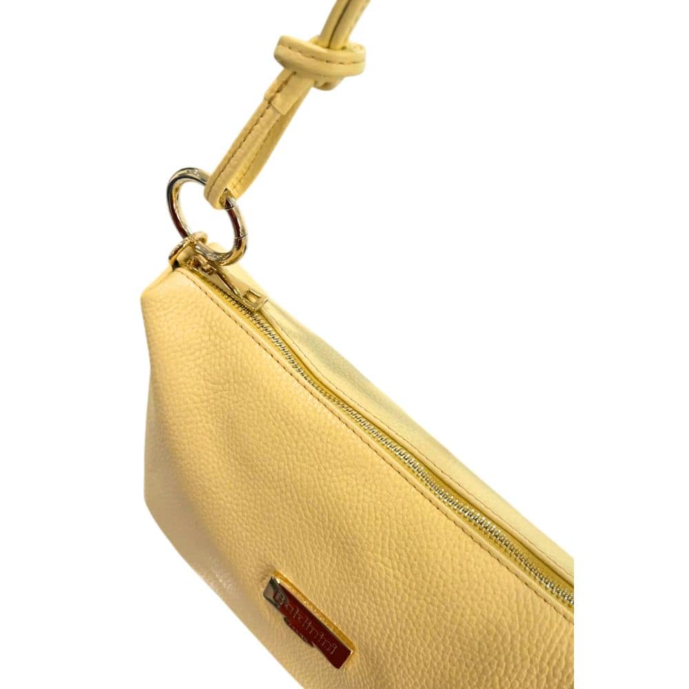 Baldinini Trend Bicolor Cowhide Clutch Bag - Image 7