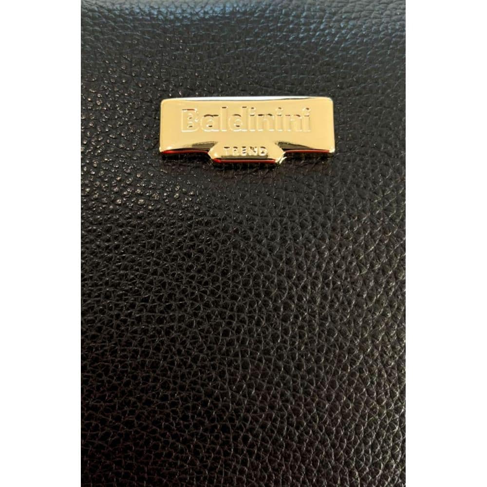 Baldinini Trend Black Cowhide Clutch Bag - Image 5