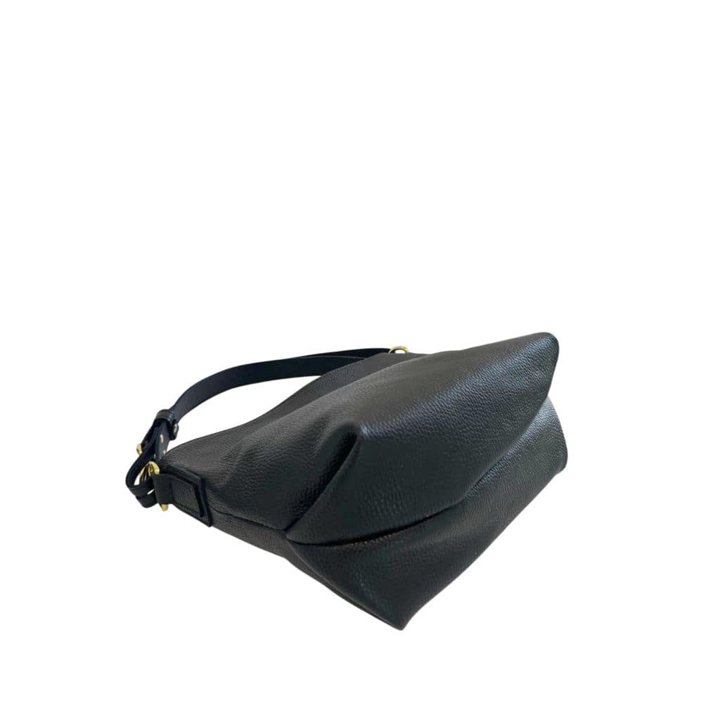Baldinini Trend Black Cowhide Clutch Bag - Image 4