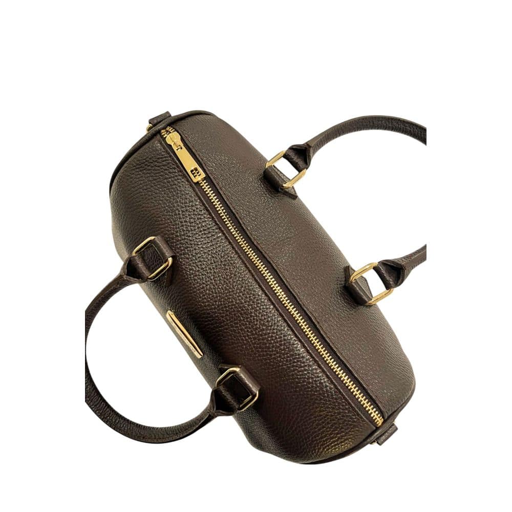 Baldinini Trend Brown Cowhide Shoulder Bag - Image 6