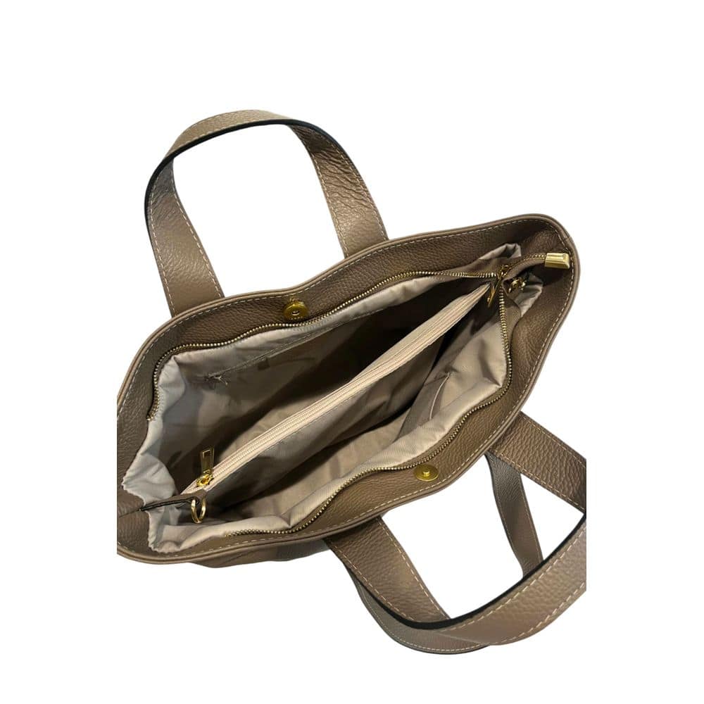 Baldinini Trend Brown Cowhide Clutch Bag - Image 6