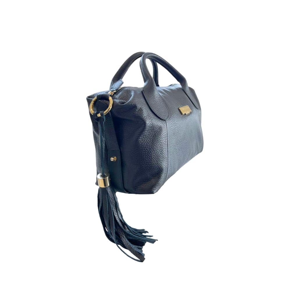 Baldinini Trend Blue Cowhide Shoulder Bag - Image 2