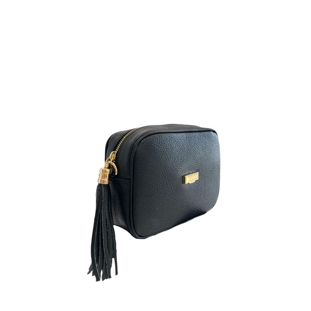 Baldinini Trend Black Cowhide Crossbody Bag - Image 2