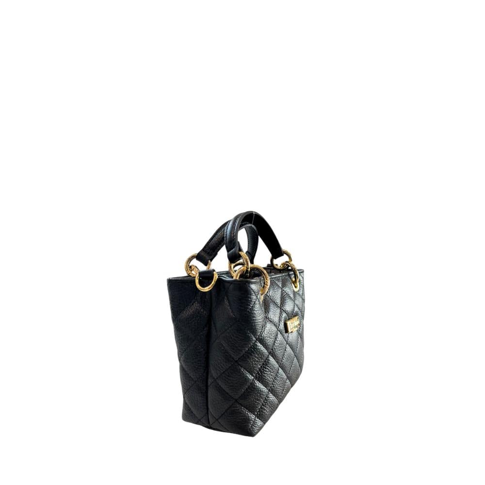 Baldinini Trend Black Cowhide Shoulder Bag - Image 2