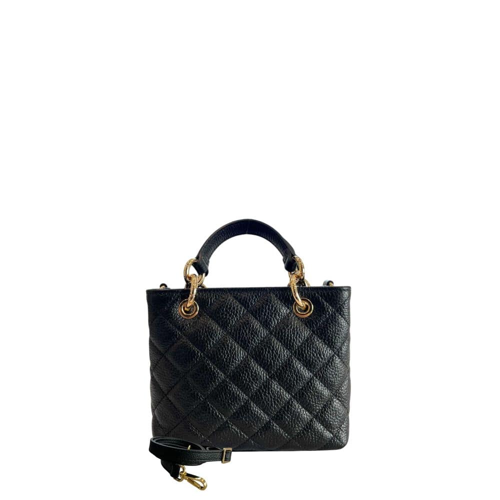 Baldinini Trend Black Cowhide Shoulder Bag - Image 3