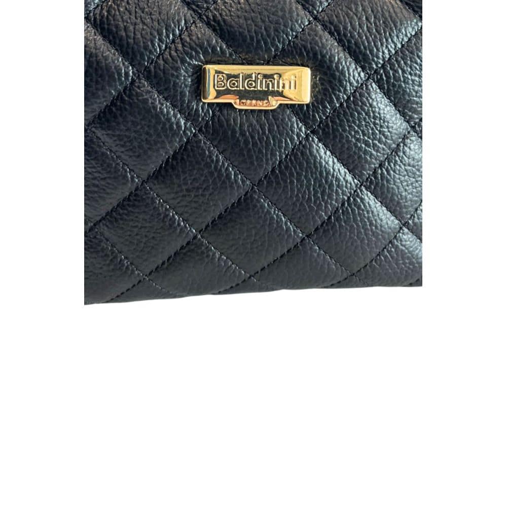 Baldinini Trend Black Cowhide Shoulder Bag - Image 5