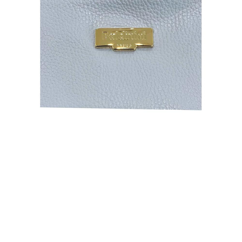 Baldinini Trend Blue Cowhide Crossbody Bag - Image 5