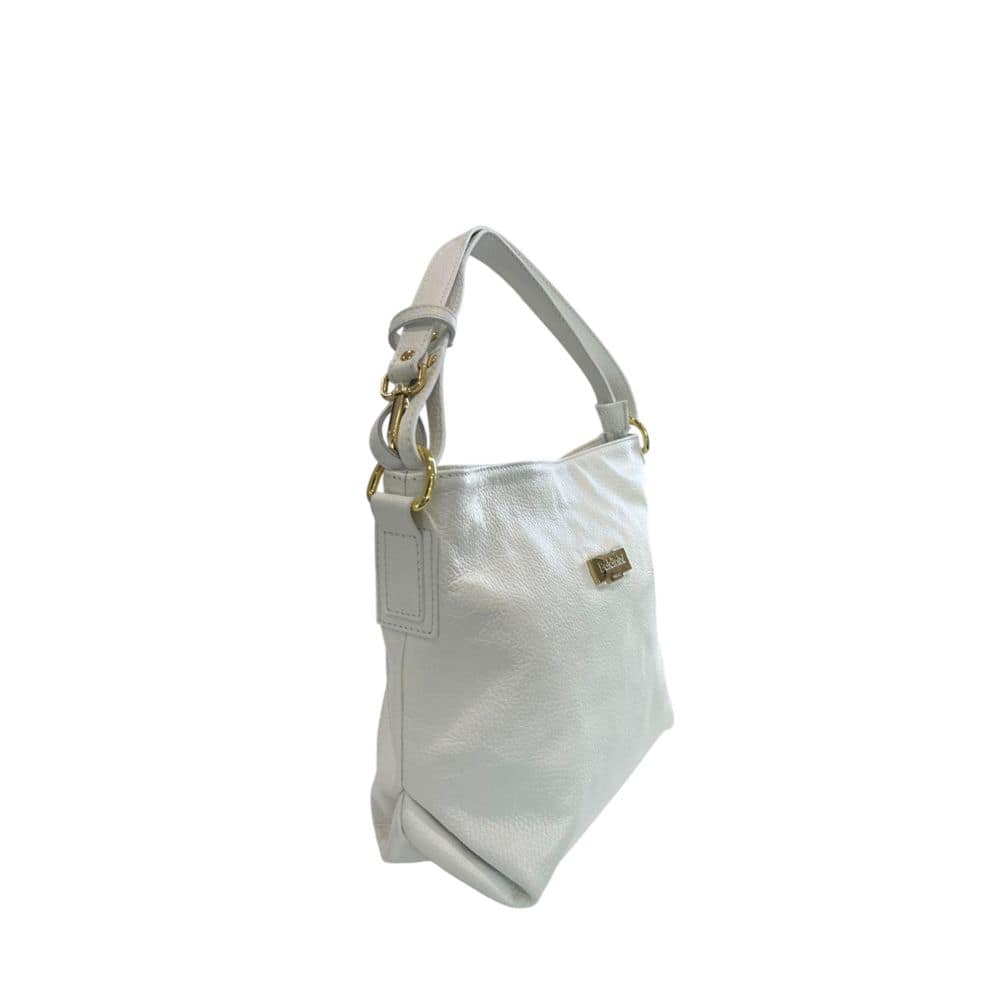 Baldinini Trend White Cowhide Clutch Bag - Image 2
