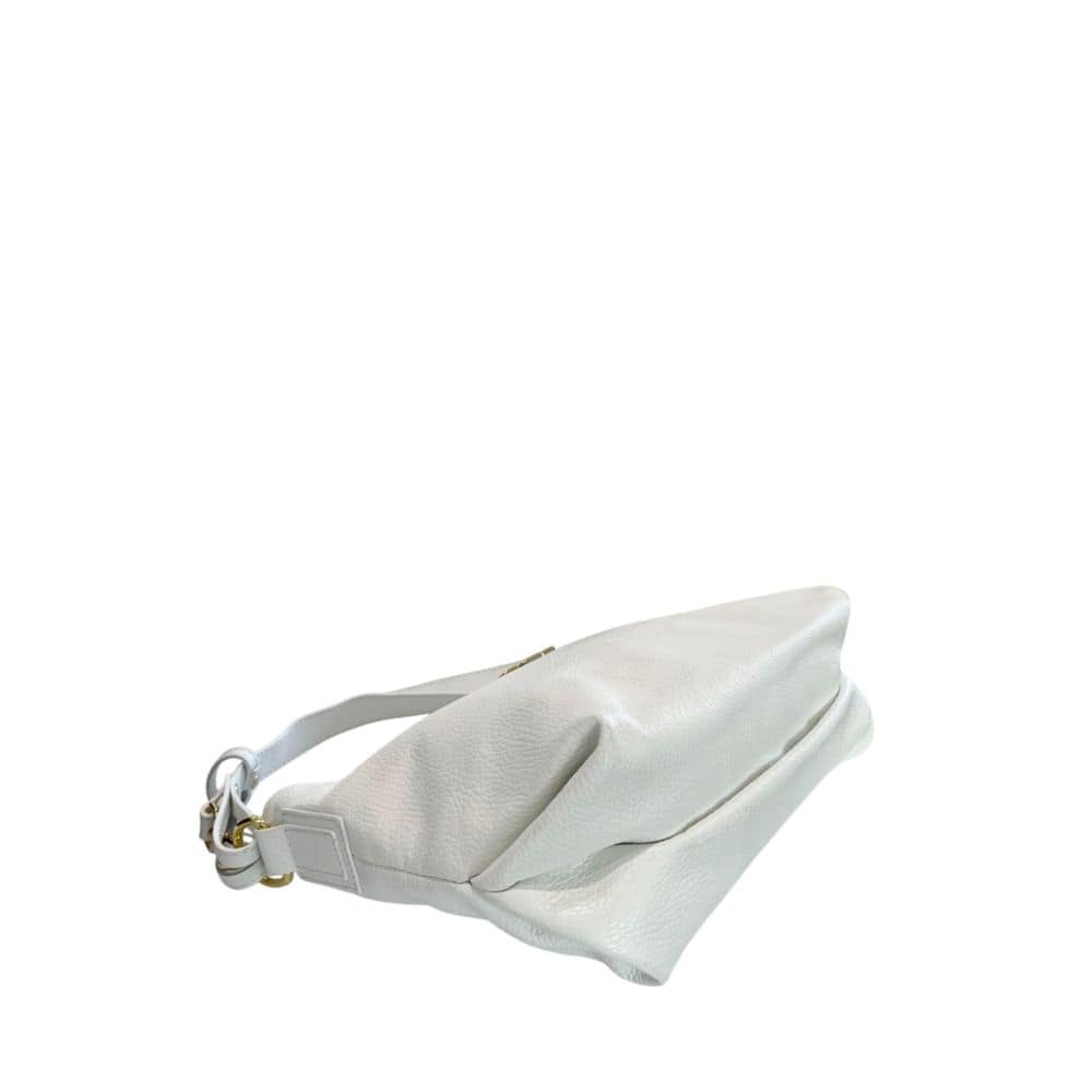 Baldinini Trend White Cowhide Clutch Bag - Image 4