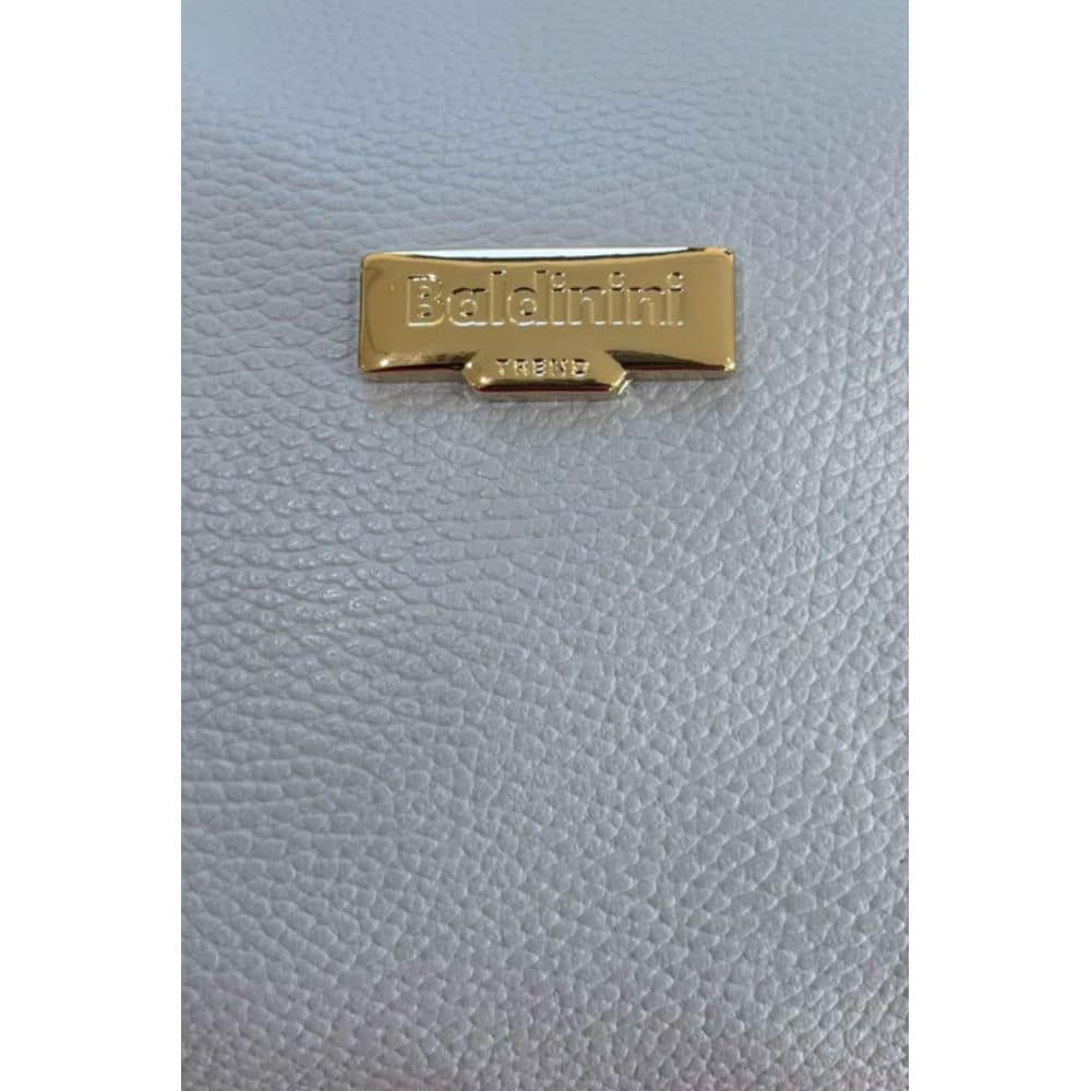 Baldinini Trend Blue Cowhide Clutch Bag - Image 5