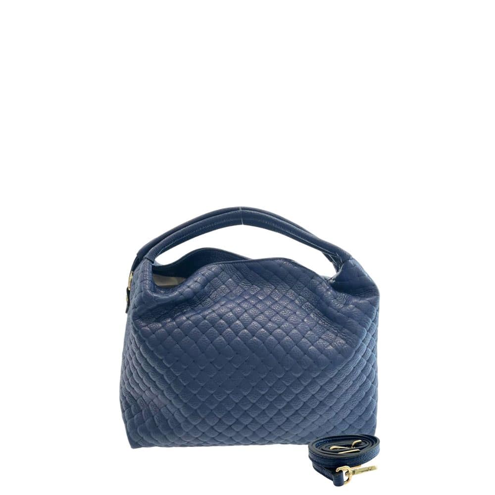 Baldinini Trend Blue Leather Women Handbag - Image 3