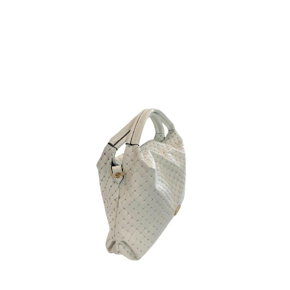 Baldinini Trend White Leather Women Handbag - Image 2