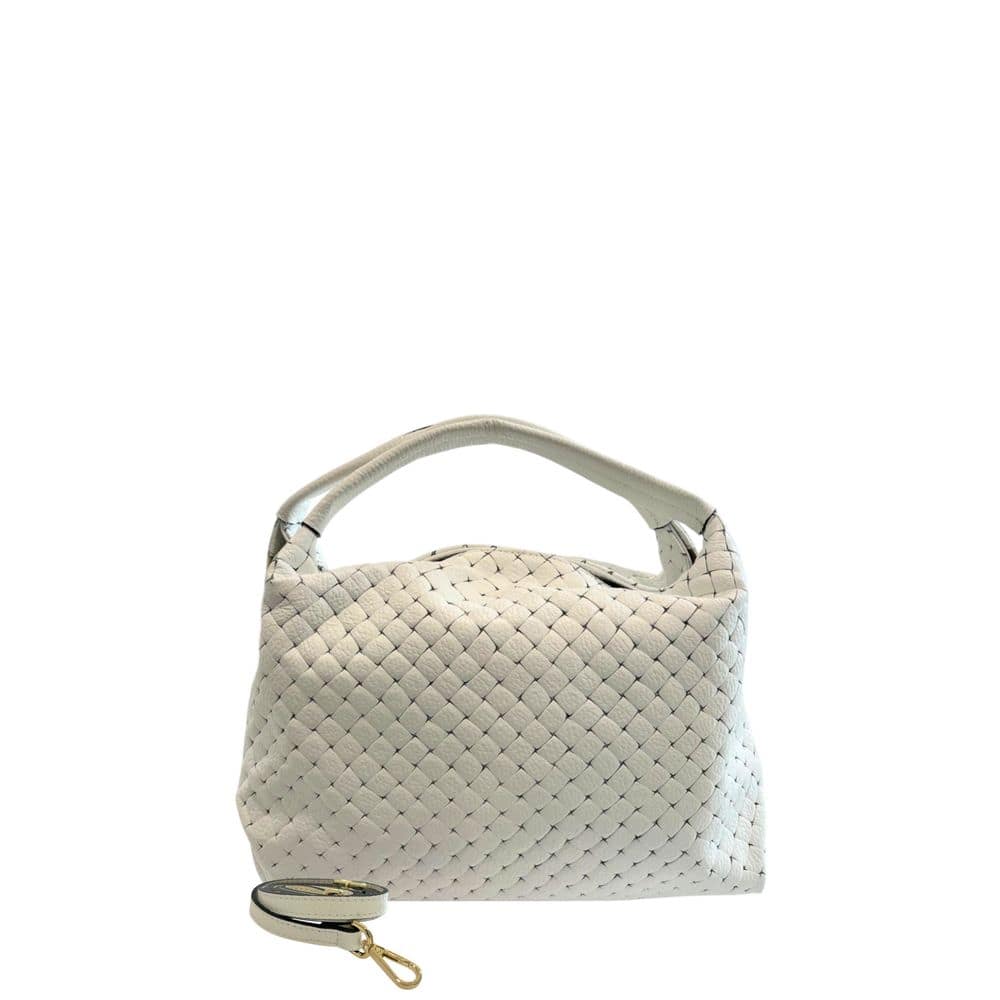 Baldinini Trend White Leather Women Handbag - Image 3
