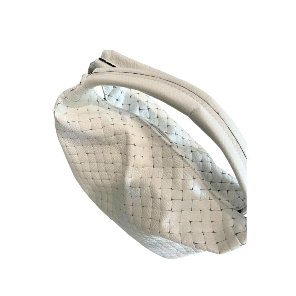 Baldinini Trend White Leather Women Handbag - Image 6