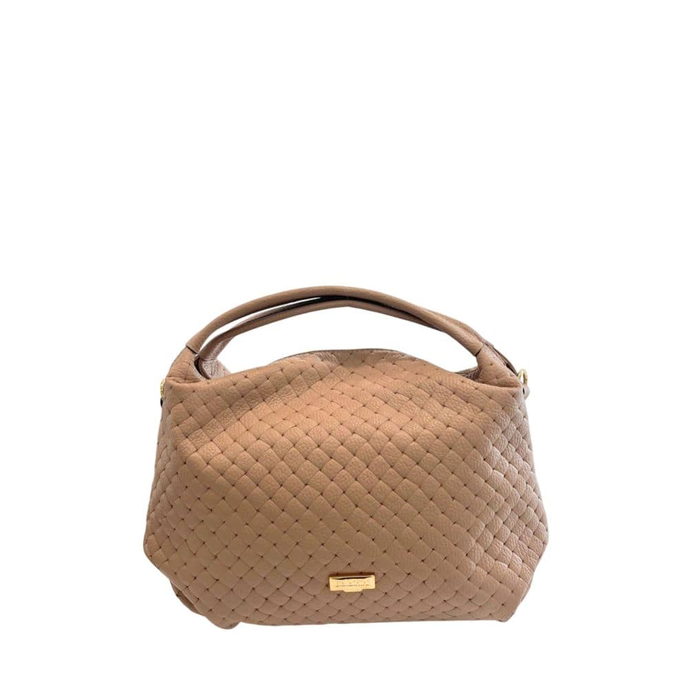 Baldinini Trend Pink Leather Women Handbag