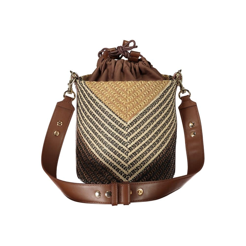 Twinset Brown Polyester Handbag - Image 2