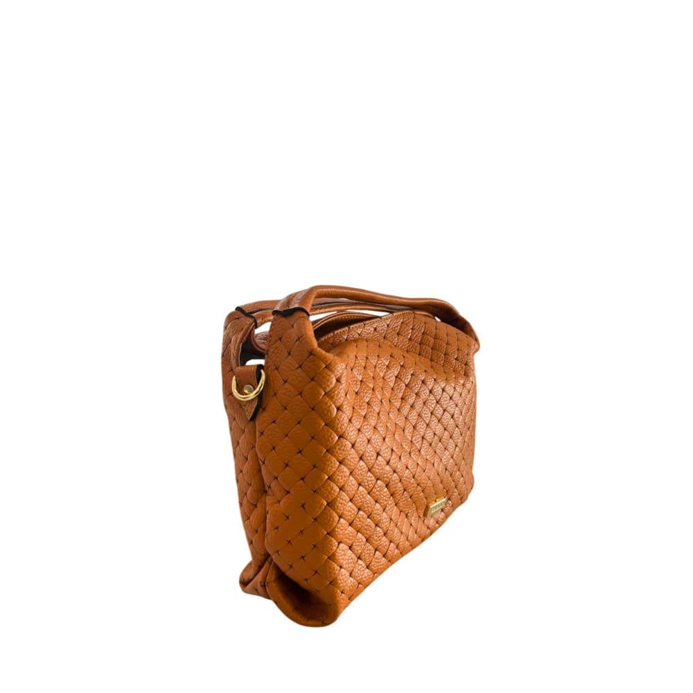 Baldinini Trend Brown Cowhide Leather Women's Handbag - Image 2