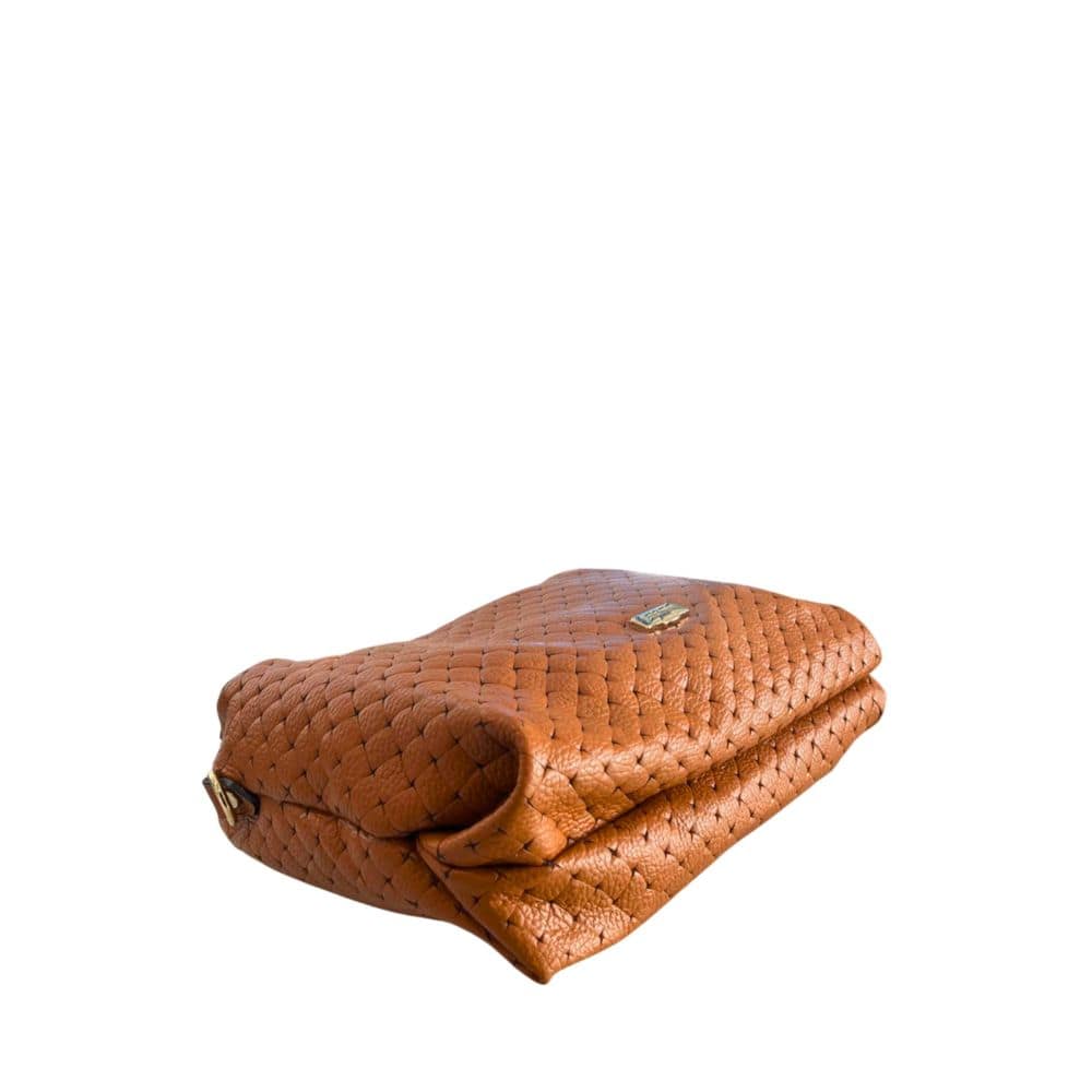 Baldinini Trend Brown Cowhide Leather Women's Handbag - Image 4