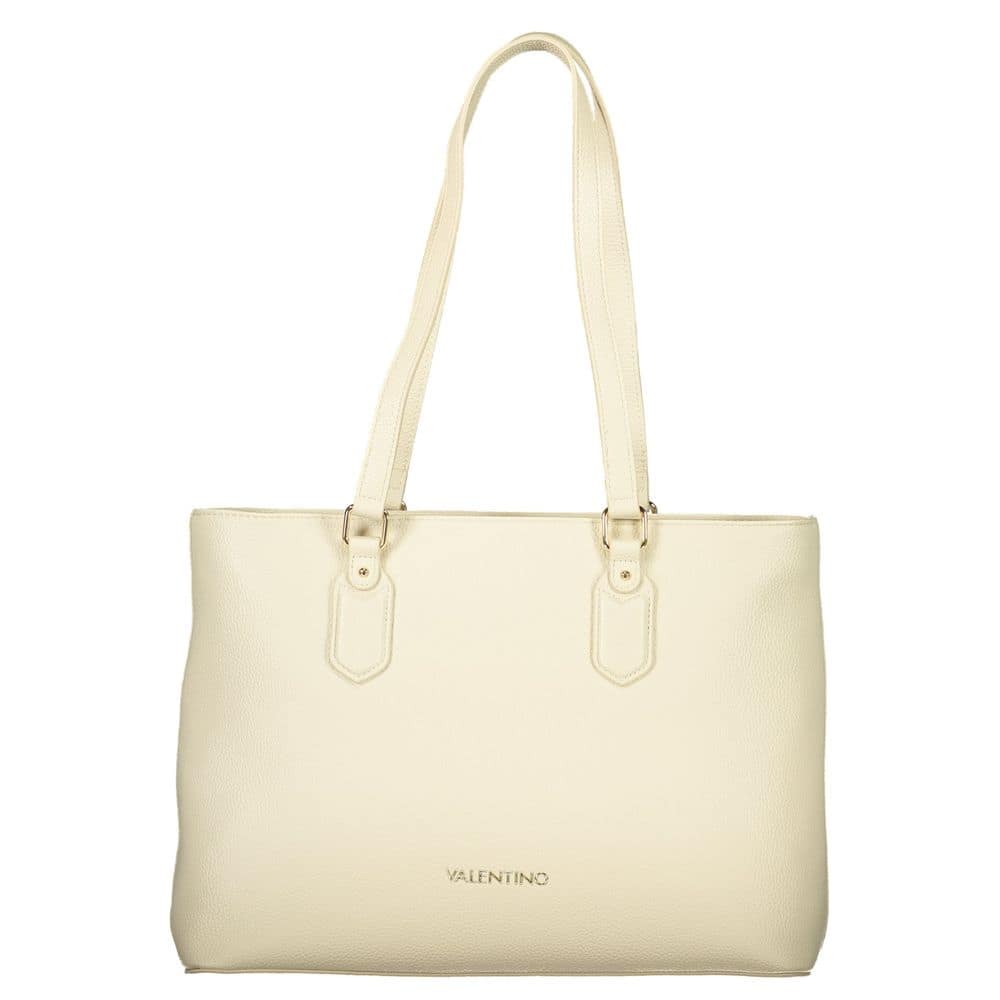 Mario Valentino Beige Polyethylene Handbag