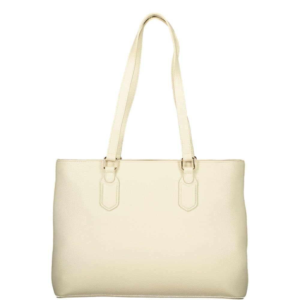 Mario Valentino Beige Polyethylene Handbag - Image 2