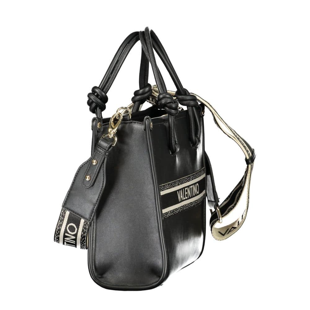 Mario Valentino Black Polyurethane Women's Bag - Image 3