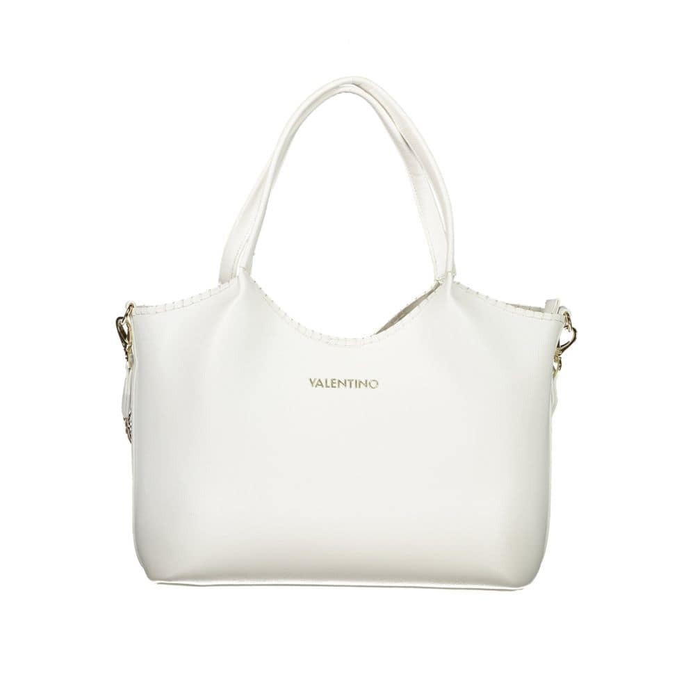 Mario Valentino White Polyethylene Handbag