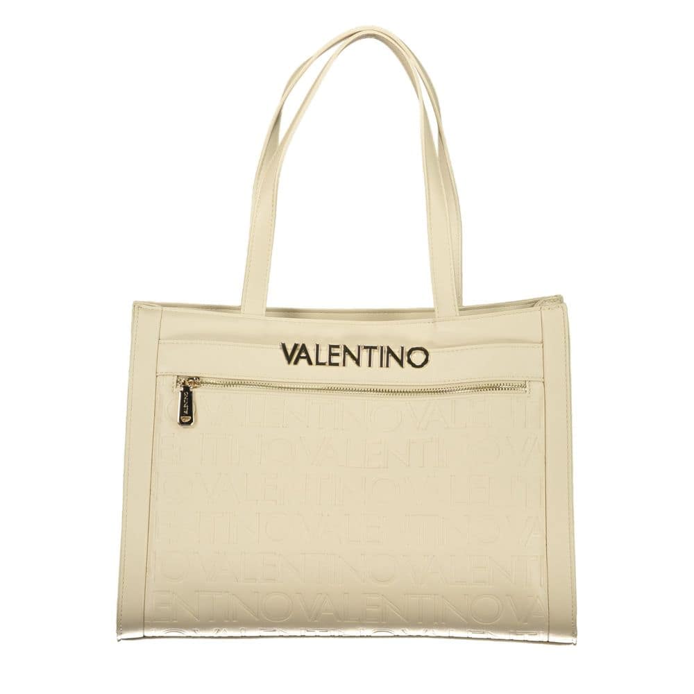 Mario Valentino Beige Polyurethane Women's Bag