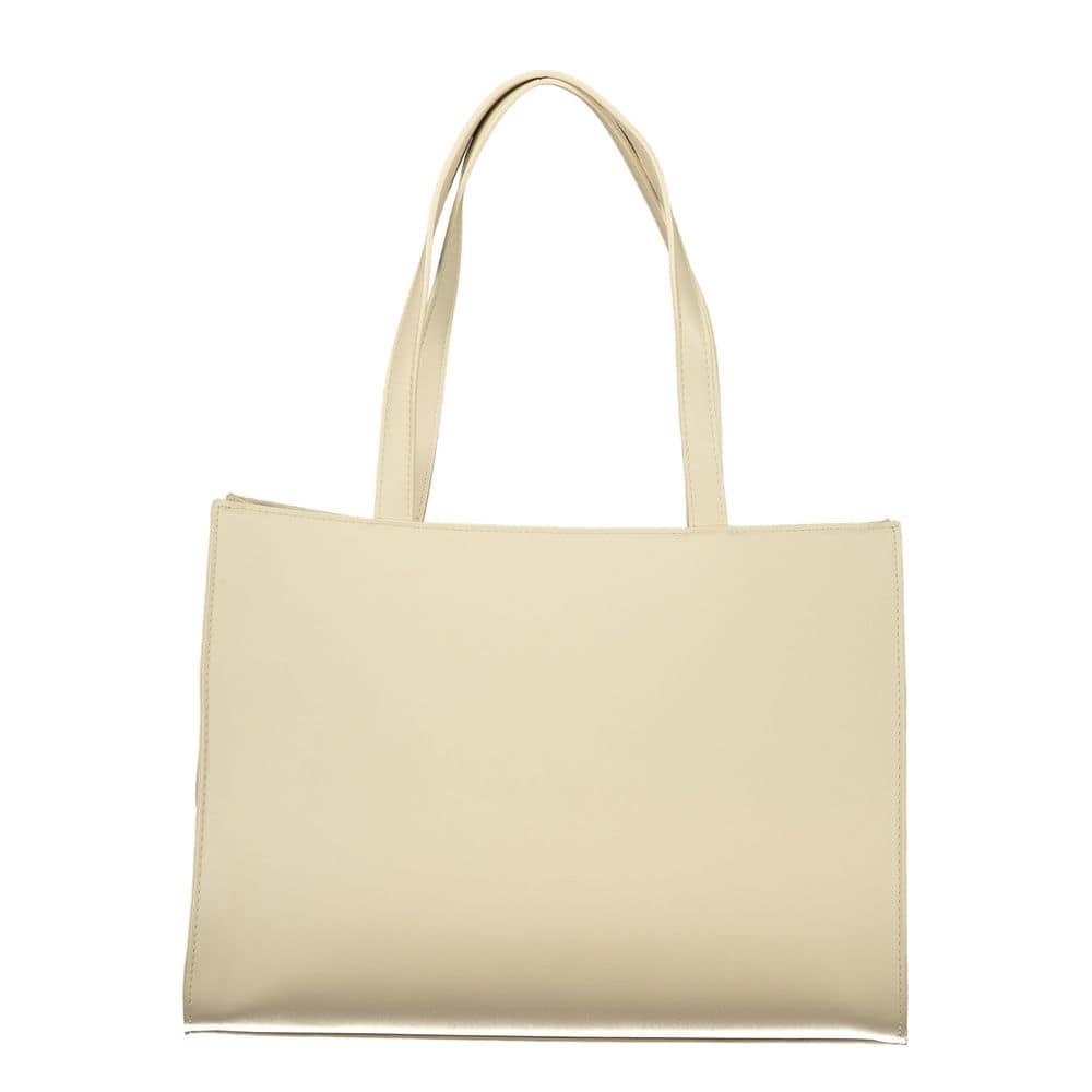 Mario Valentino Beige Polyurethane Women's Bag - Image 2