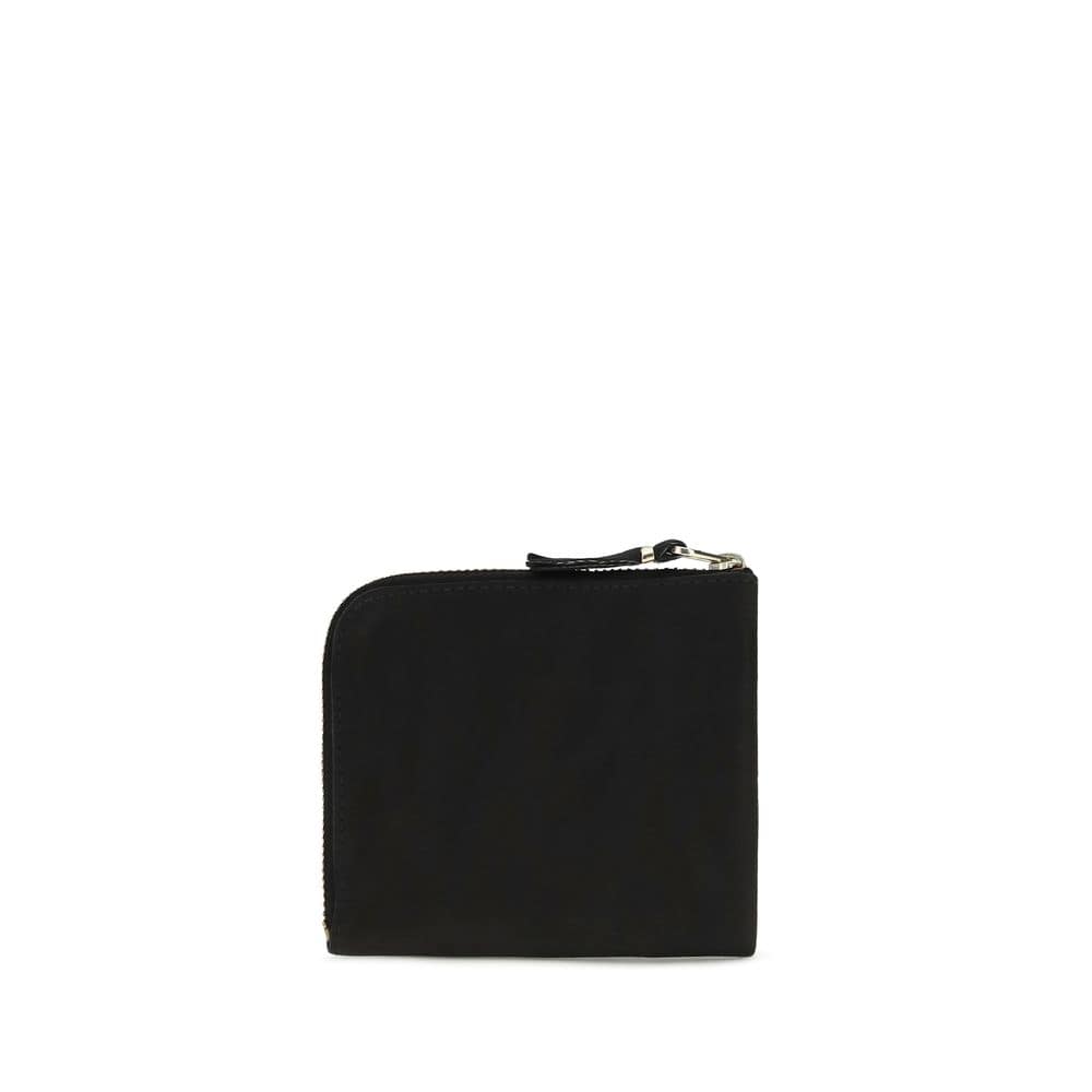 Comme Des Garçons Black Calf Leather Bos Taurus Wallet - Image 2