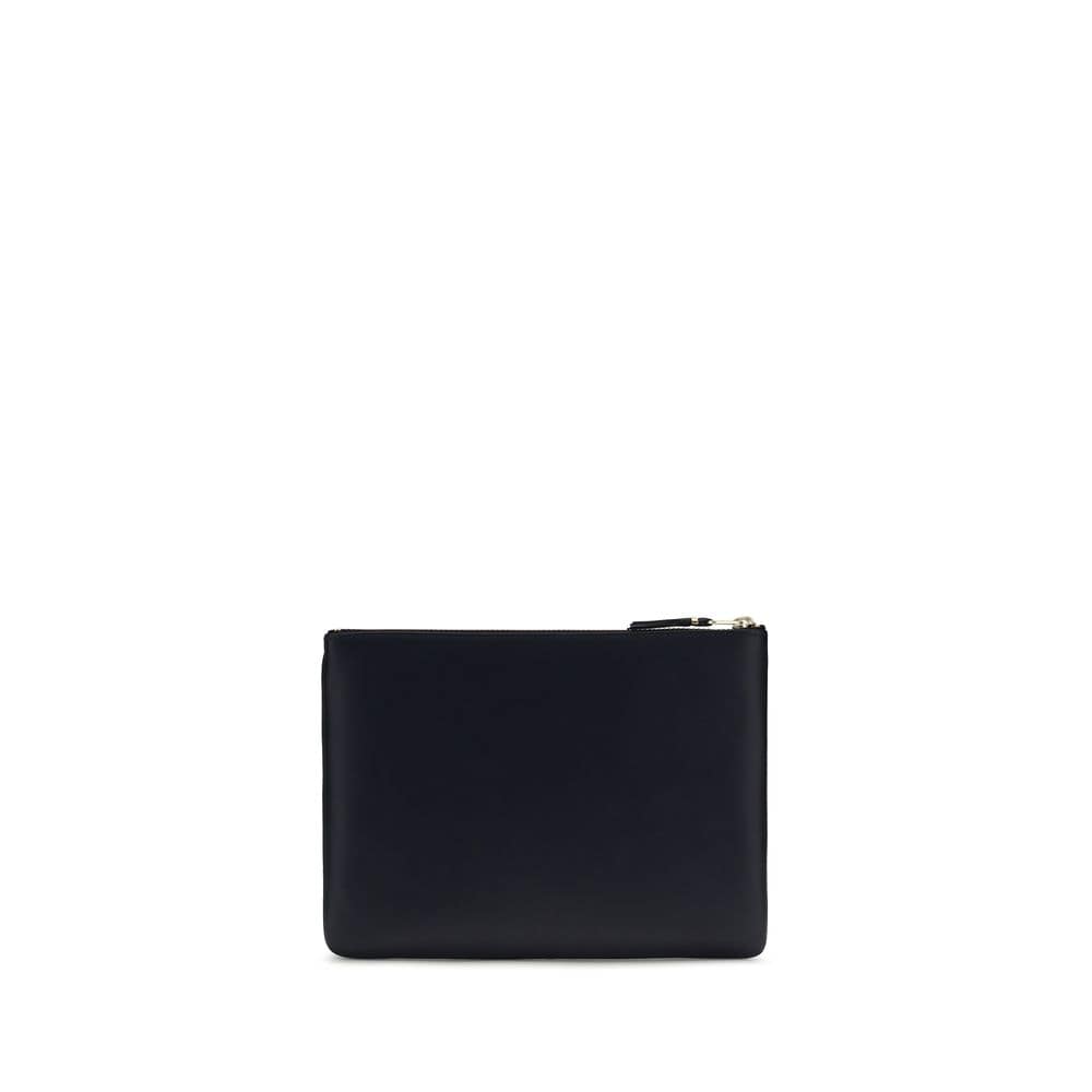 Comme Des Garçons Blue Calf Leather Bos Taurus Wallet - Image 2