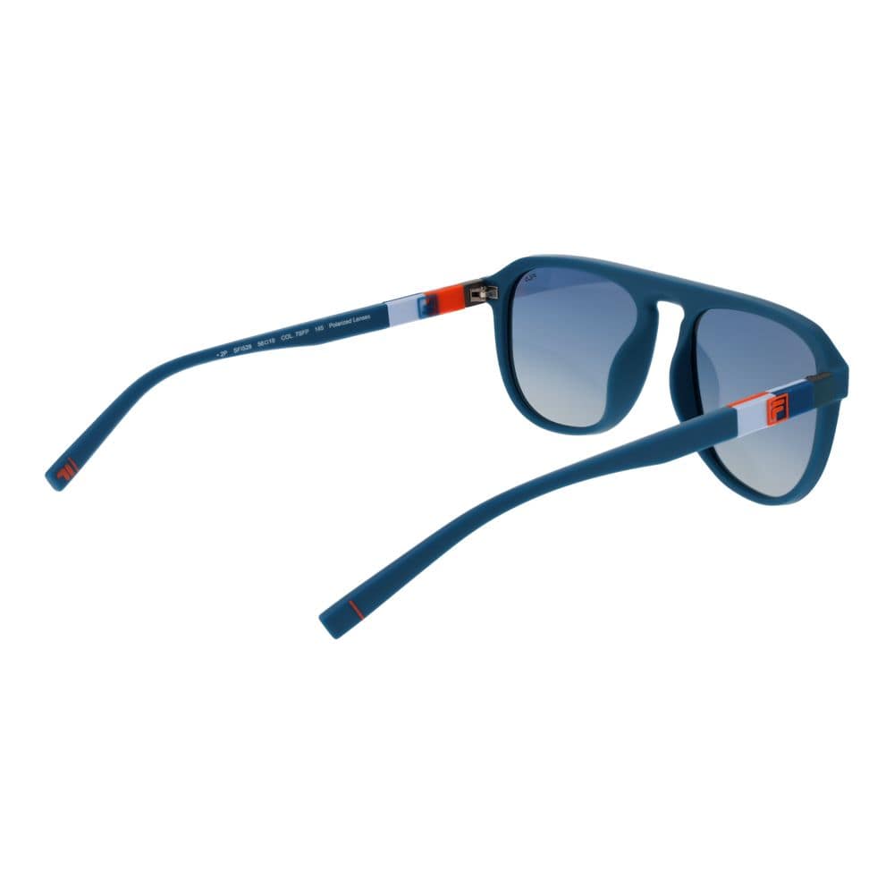 Fila Blue Rubber Sunglasses - Image 3